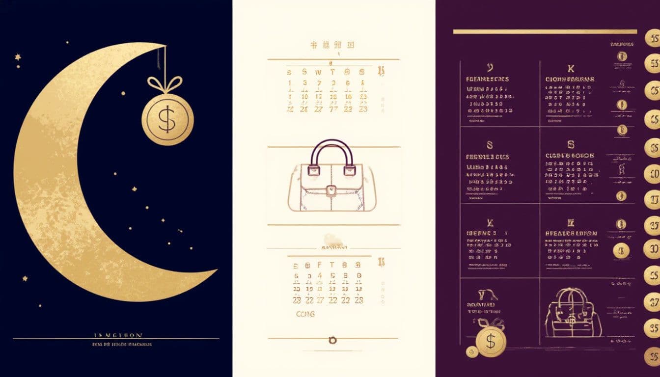 Лунный денежный календарь — октябрь 2025: лучшие дни для инвестиций и покупок